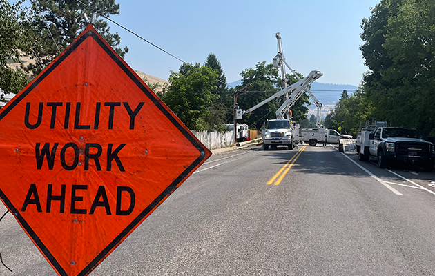 crews working in missoula